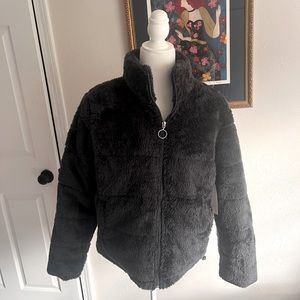 Pink Lily women’s plush jacket size S nwt